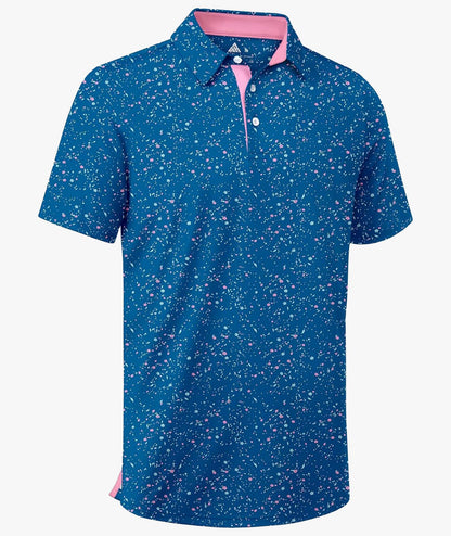 Polo Fleur Bleue