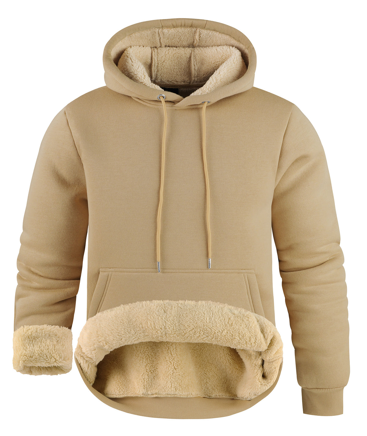 Men's Sherpa-Lined Hoodie