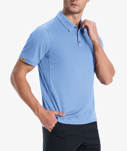 Polo de golf en maille performante
