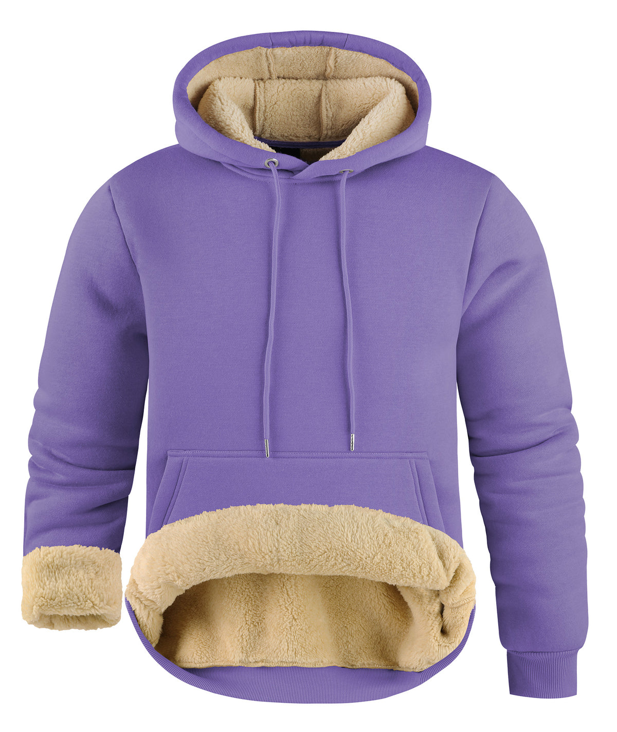 Men's Sherpa-Lined Hoodie