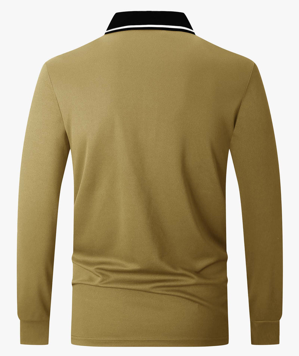 Athletic Long Sleeve Polo Shirt