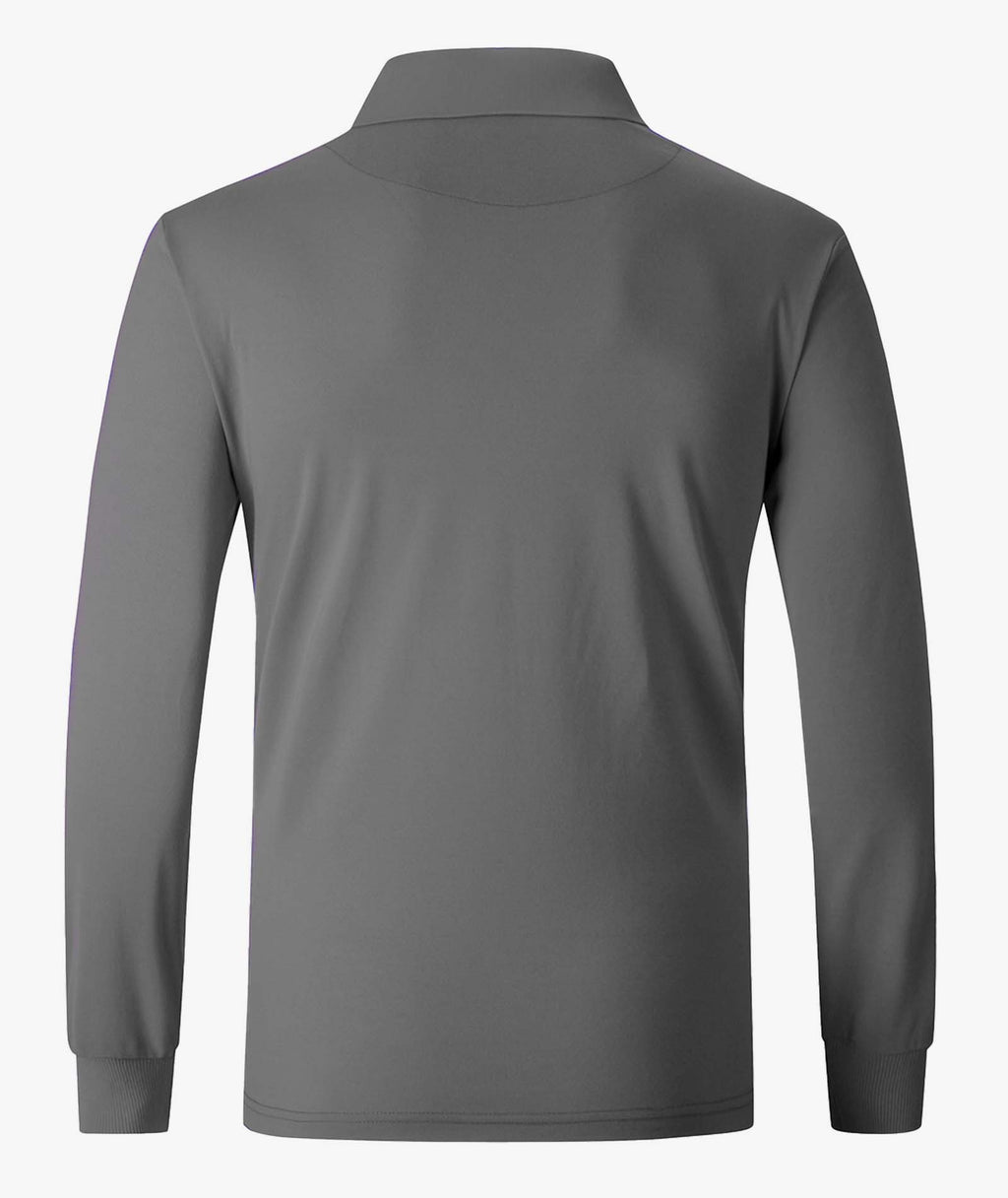 Casual Comfort Long Sleeve Polo