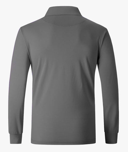 Casual Comfort Long Sleeve Polo