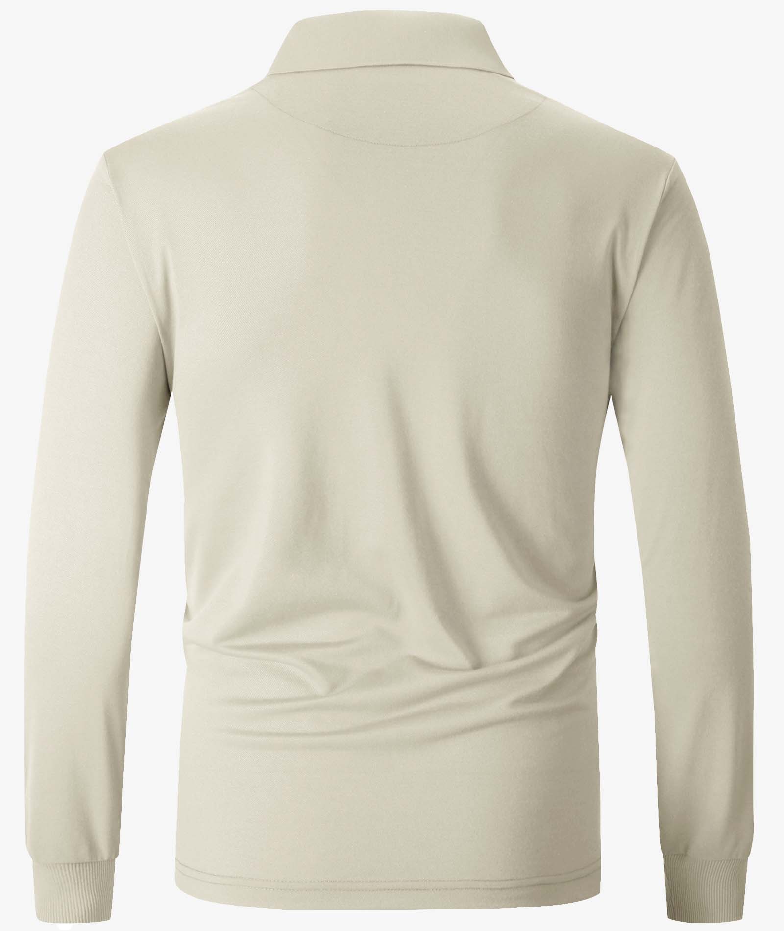 Casual Comfort Long Sleeve Polo