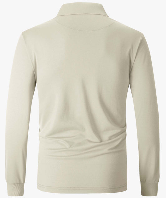 Casual Comfort Long Sleeve Polo
