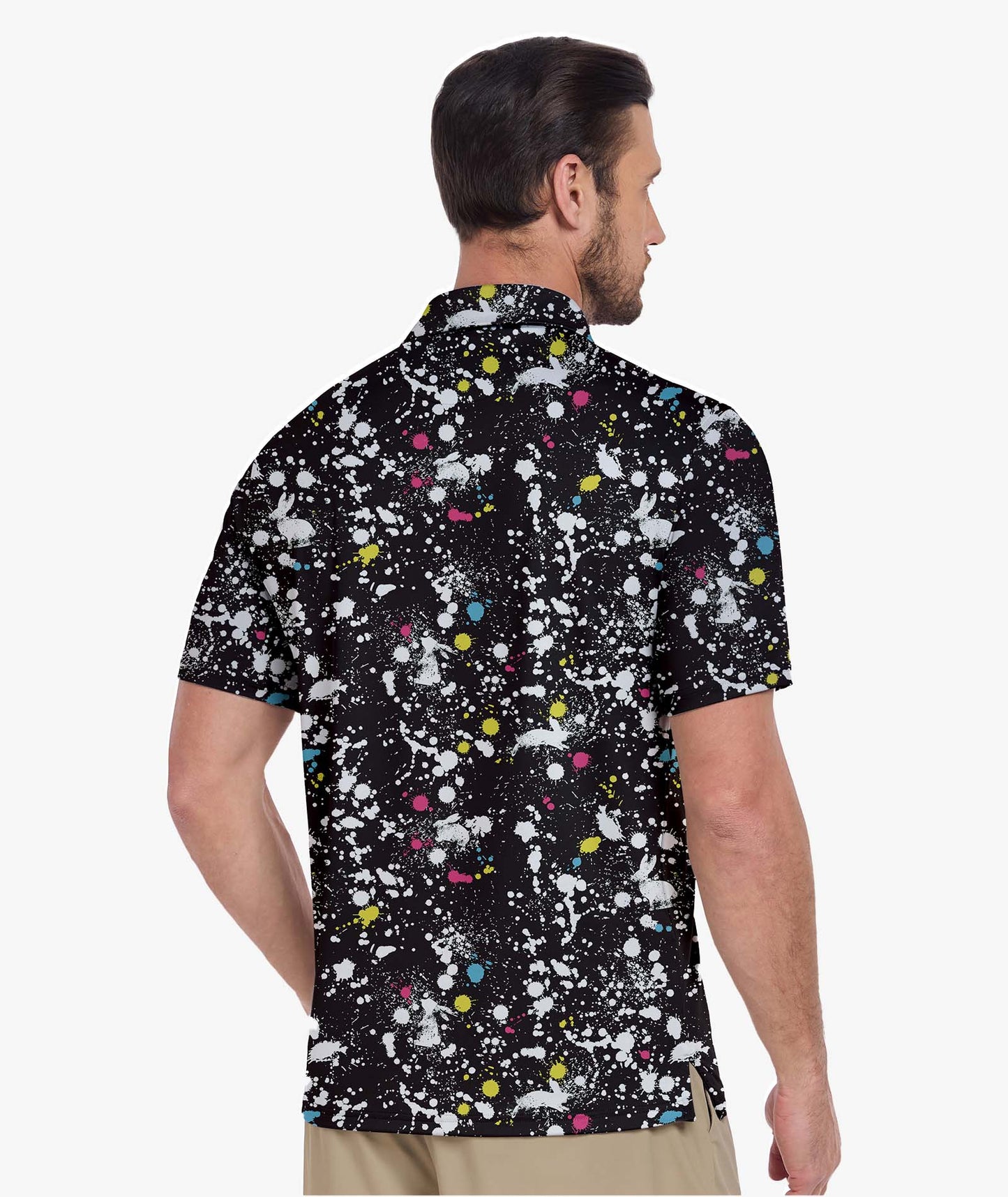 Splatter Performance Golf Polo