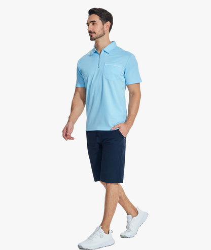 Zip Pocket Performance Polo