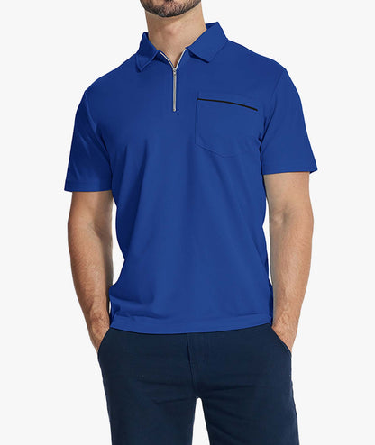 Zip Pocket Performance Polo