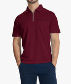 Zip Pocket Performance Polo