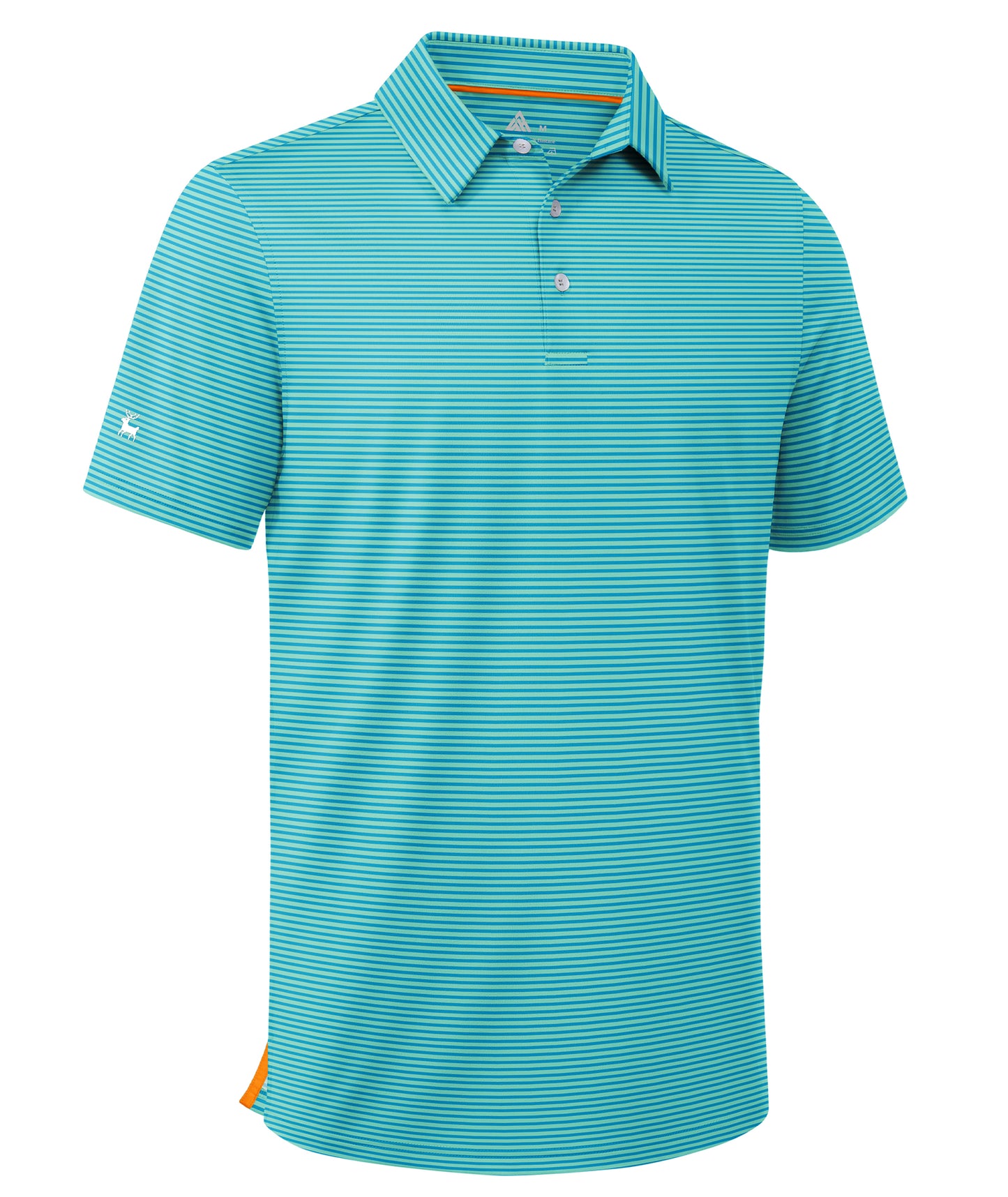 Stripe Performance Golf Polo