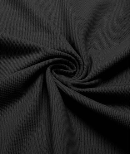 Contrast Zip Performance Polo