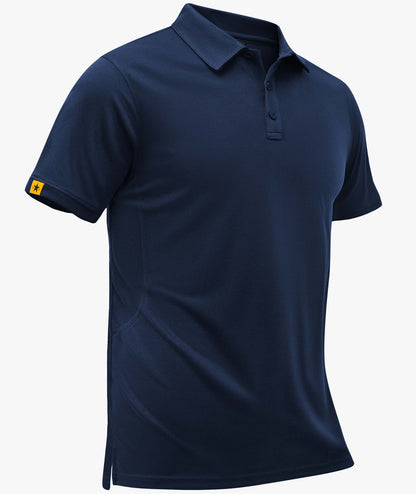 Polo de golf en maille performante