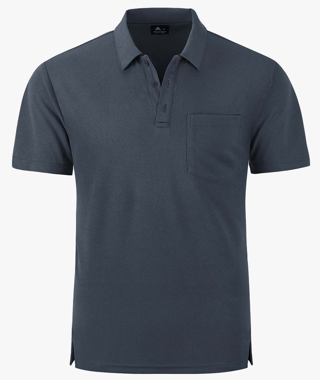 Textured Pocket Golf Polo