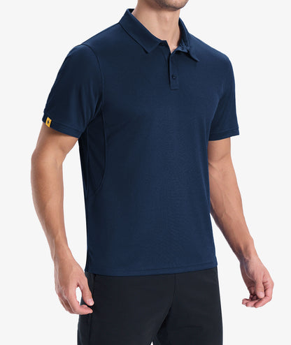 Polo de golf en maille performante