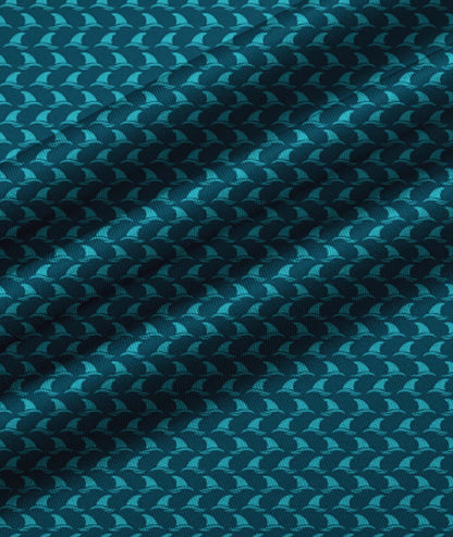 Polo Wave Geo avec col zippé