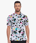 Paint Splash Golf Polo