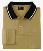 Athletic Long Sleeve Polo Shirt
