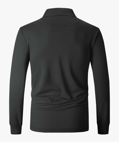 Classic Long Sleeve Polo Shirt