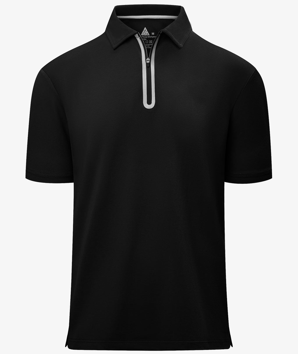 Zip Collar Performance Polo