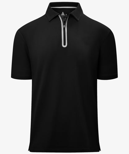 Zip Collar Performance Polo