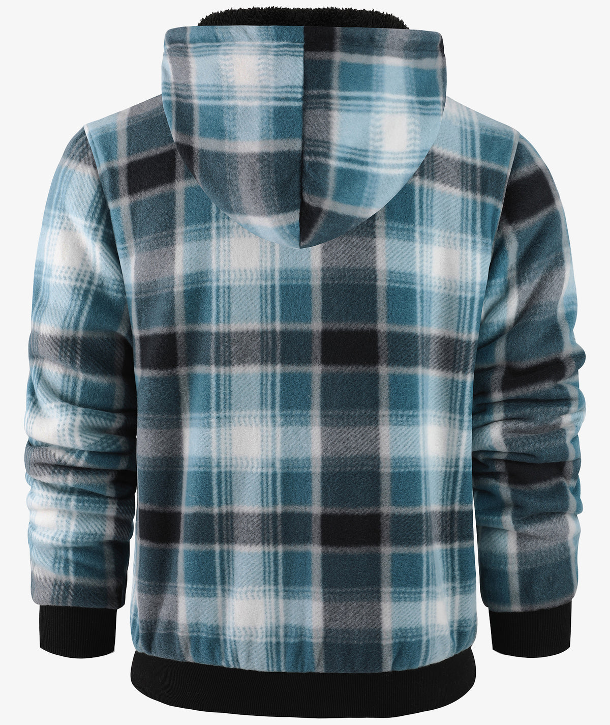 Veste à capuche en molleton doublée de polaire