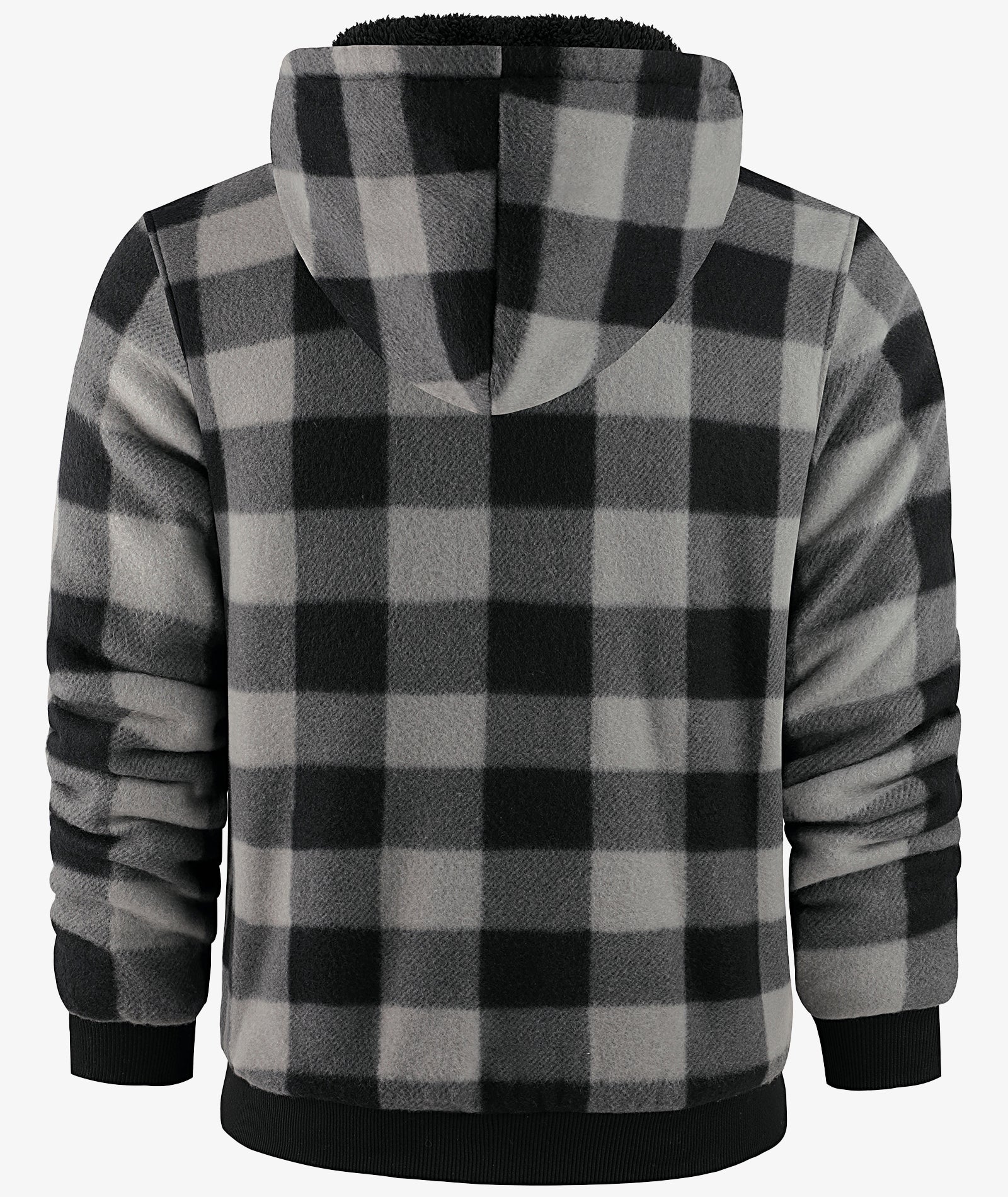 Veste à capuche en molleton doublée de polaire