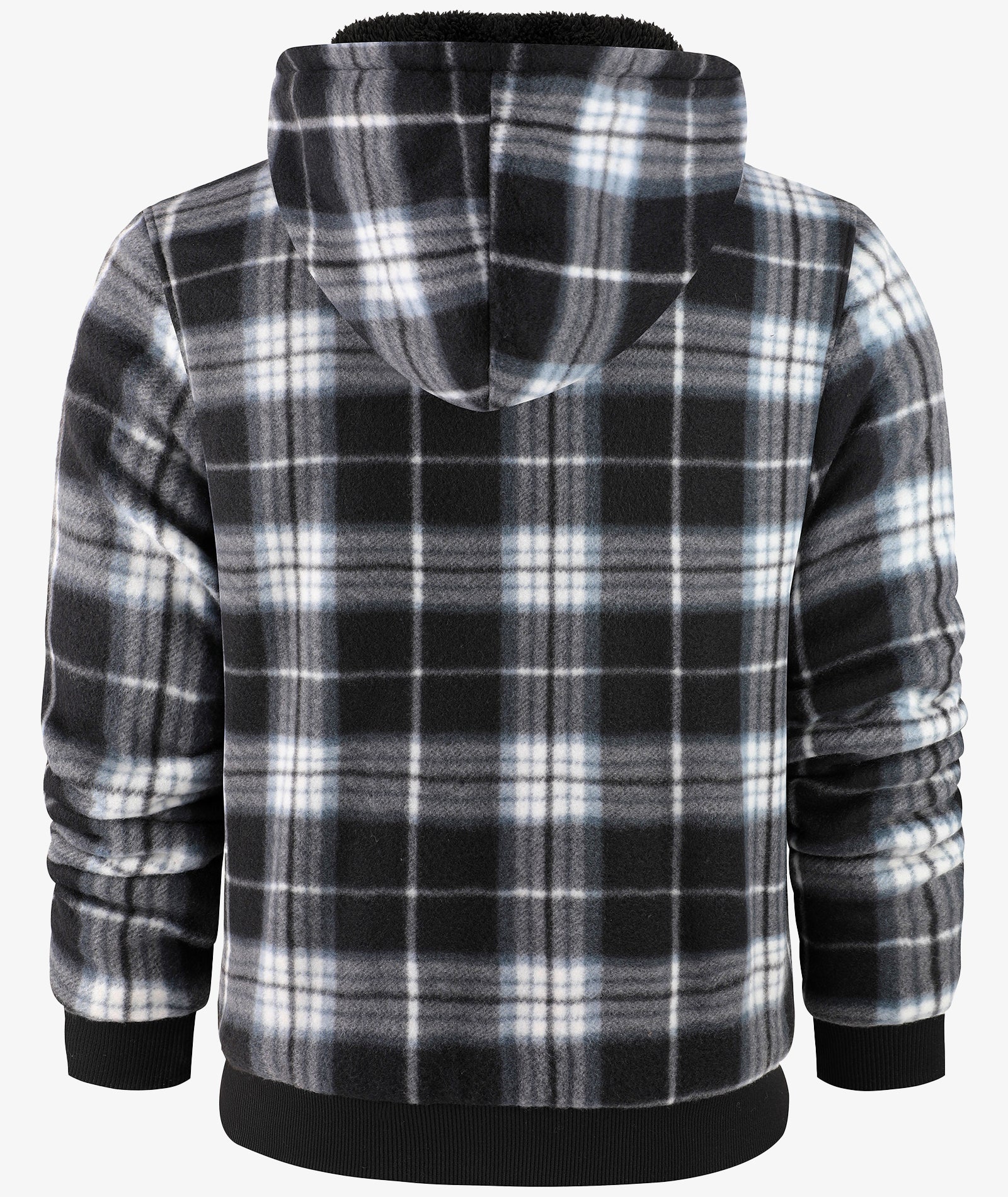 Veste à capuche en molleton doublée de polaire