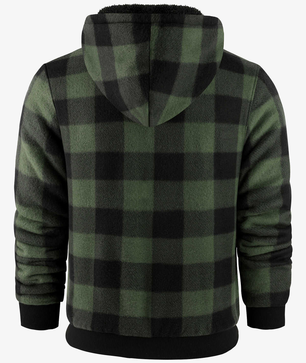 Veste à capuche en molleton doublée de polaire