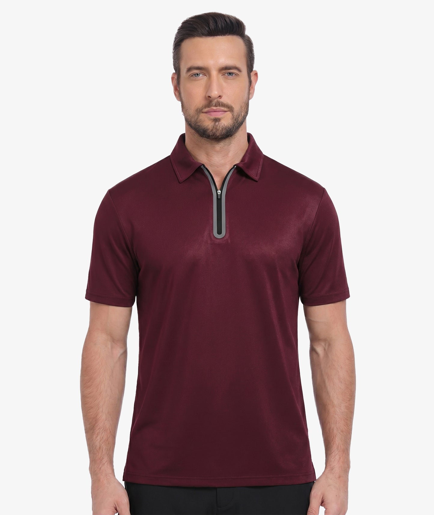 Zip Collar Performance Polo