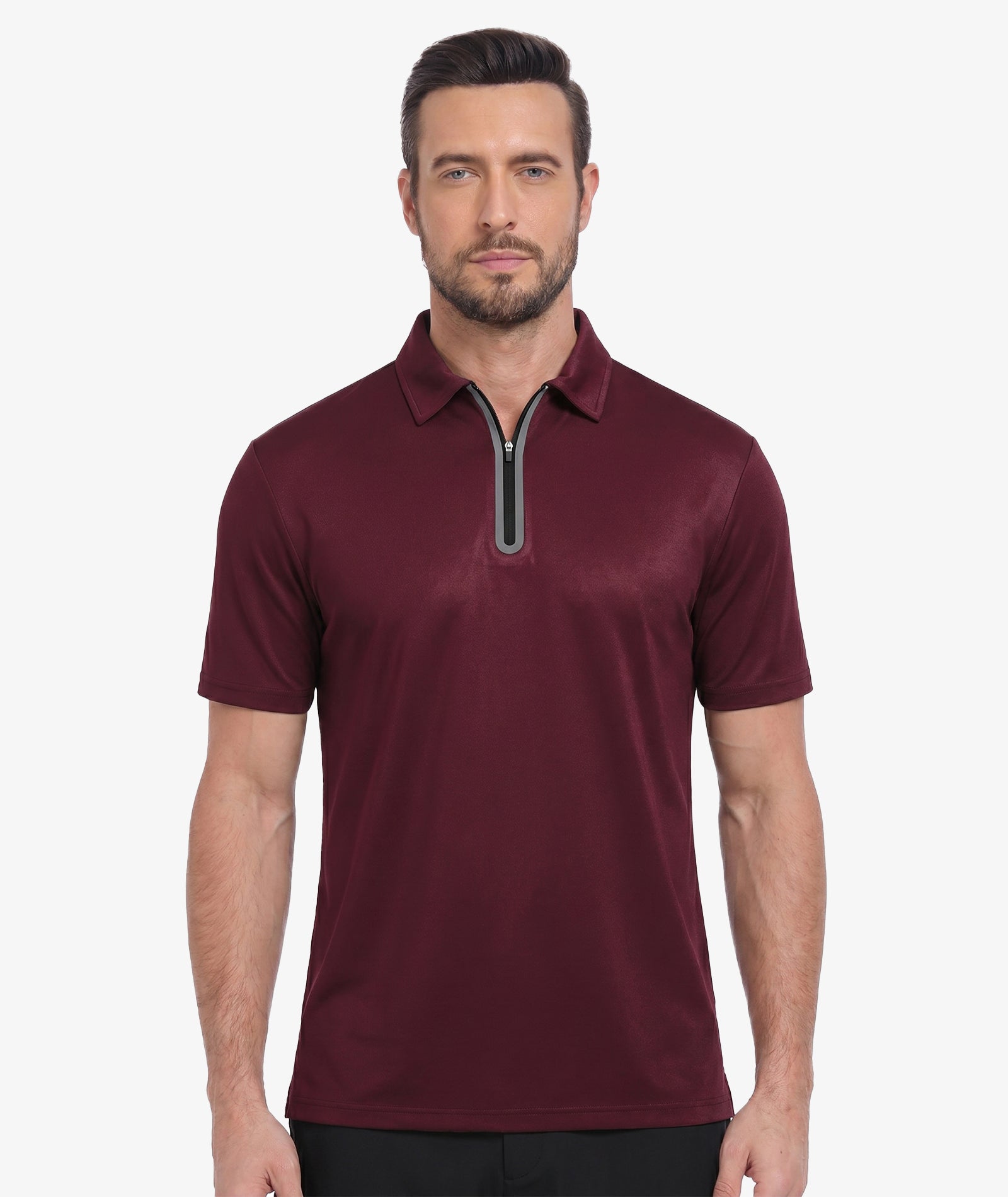 Zip Collar Performance Polo