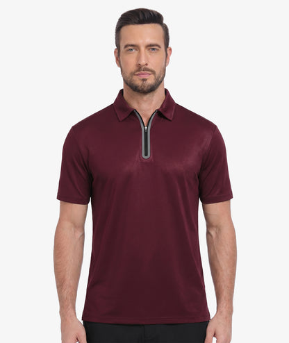 Zip Collar Performance Polo