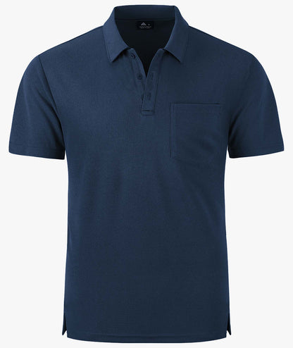 Textured Pocket Golf Polo