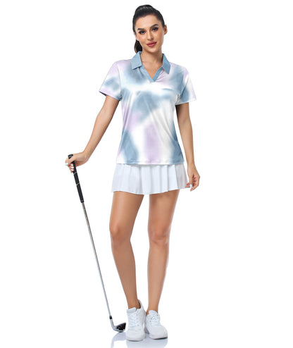 Cloud Print Performance Polo