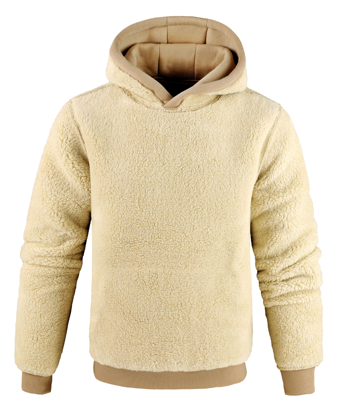 Men's Sherpa-Lined Hoodie