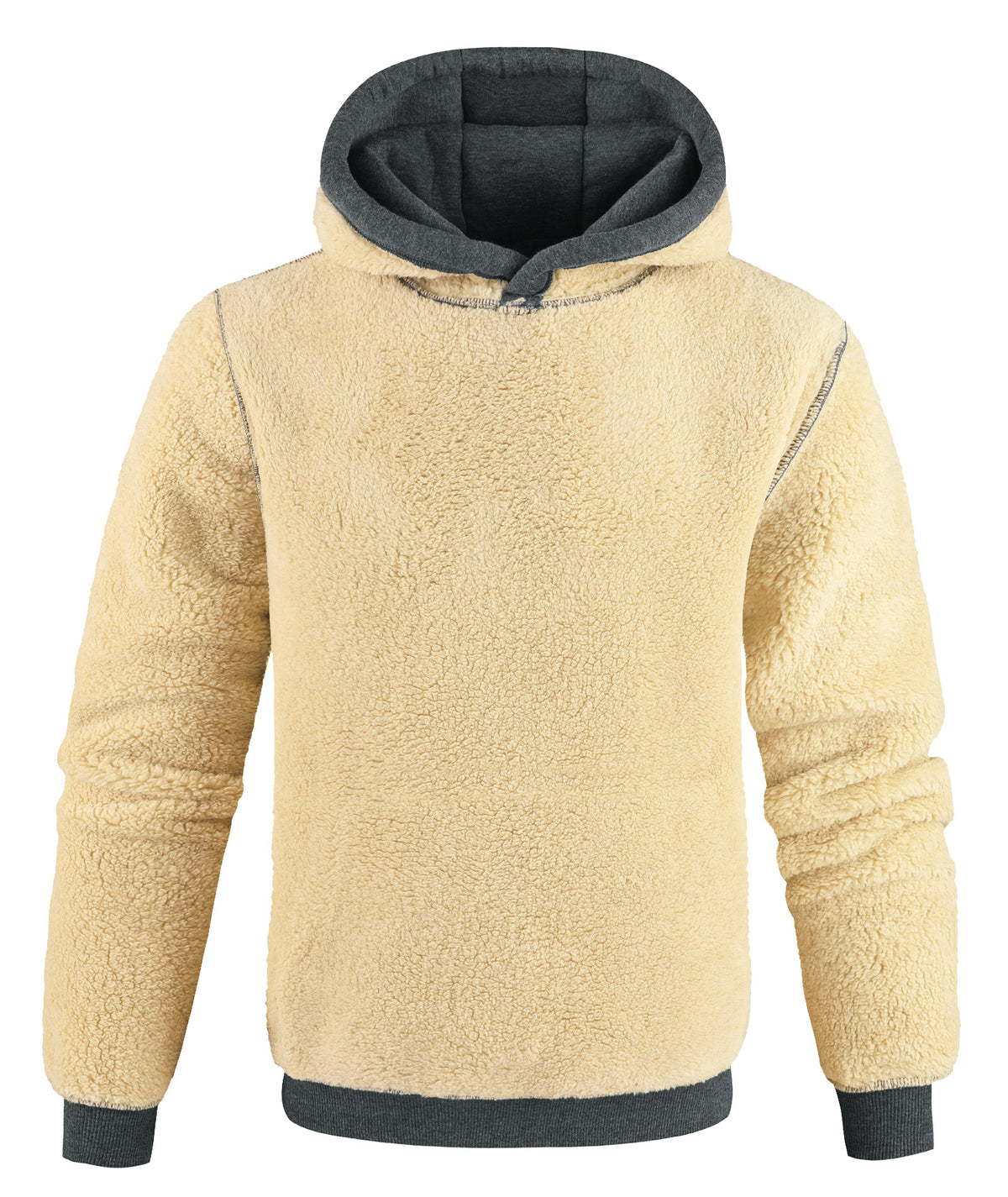 Men's Sherpa-Lined Hoodie
