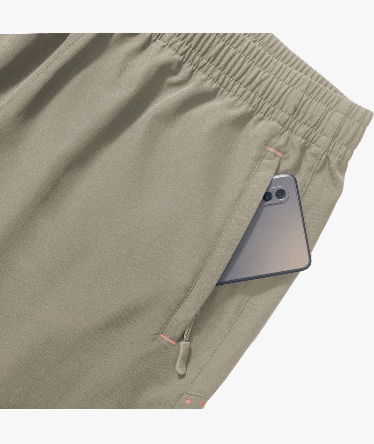 Shorts zippés pour homme