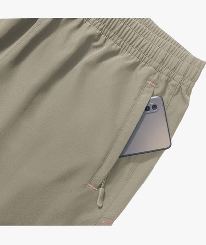 Shorts zippés pour homme