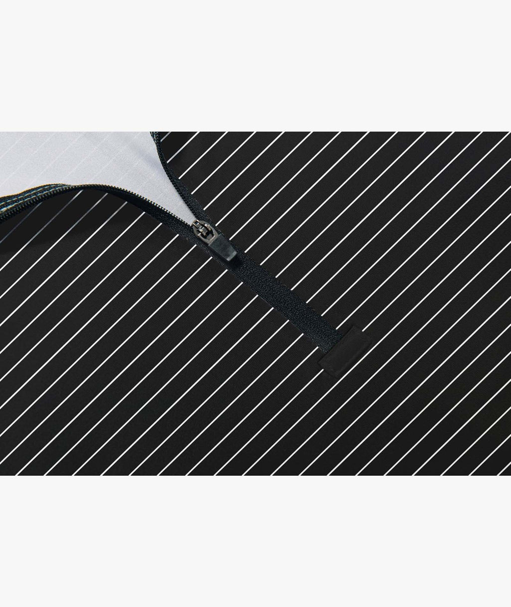Midnight Line Quarter Zip Polo
