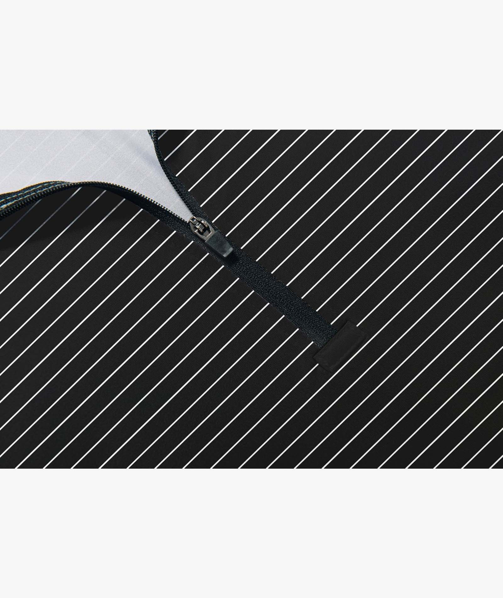 Midnight Line Quarter Zip Polo