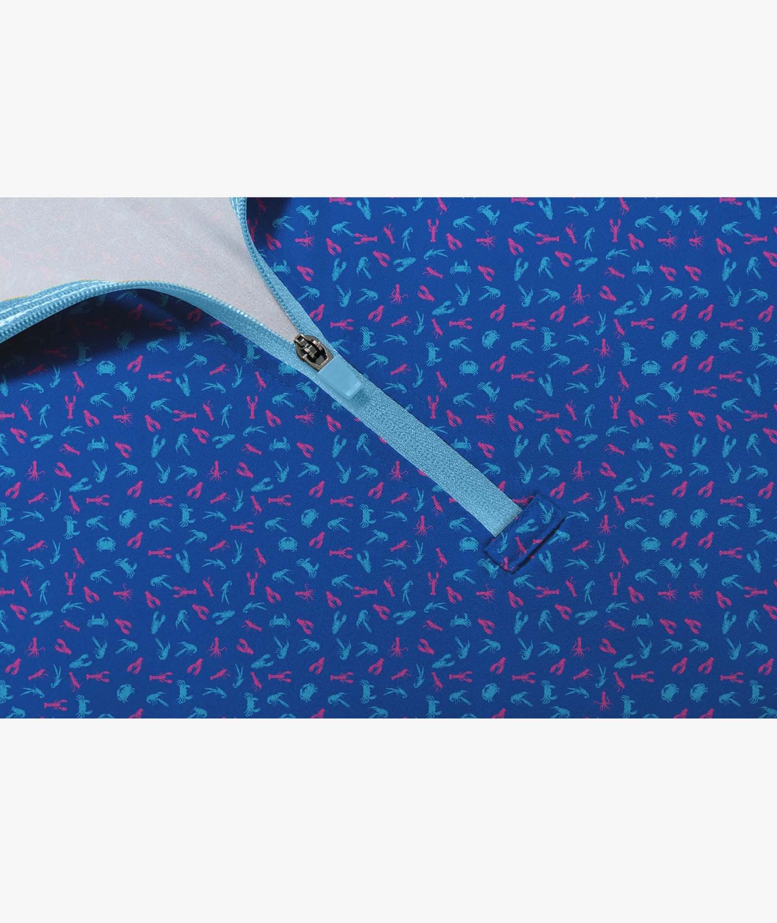 Coastal Quarter Zip Polo