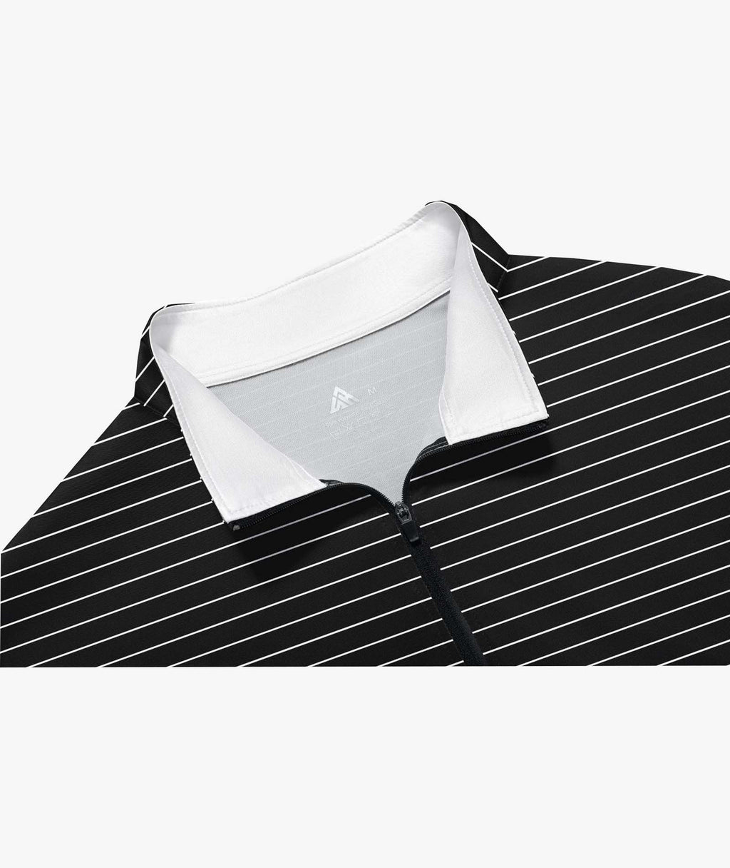 Midnight Line Quarter Zip Polo