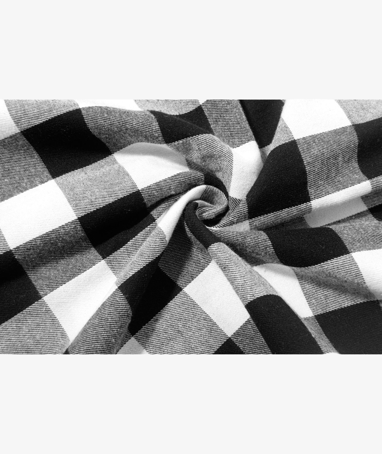 Camisa Chaqueta a Cuadros para Hombre