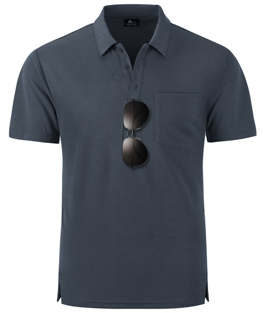 Textured Pocket Golf Polo