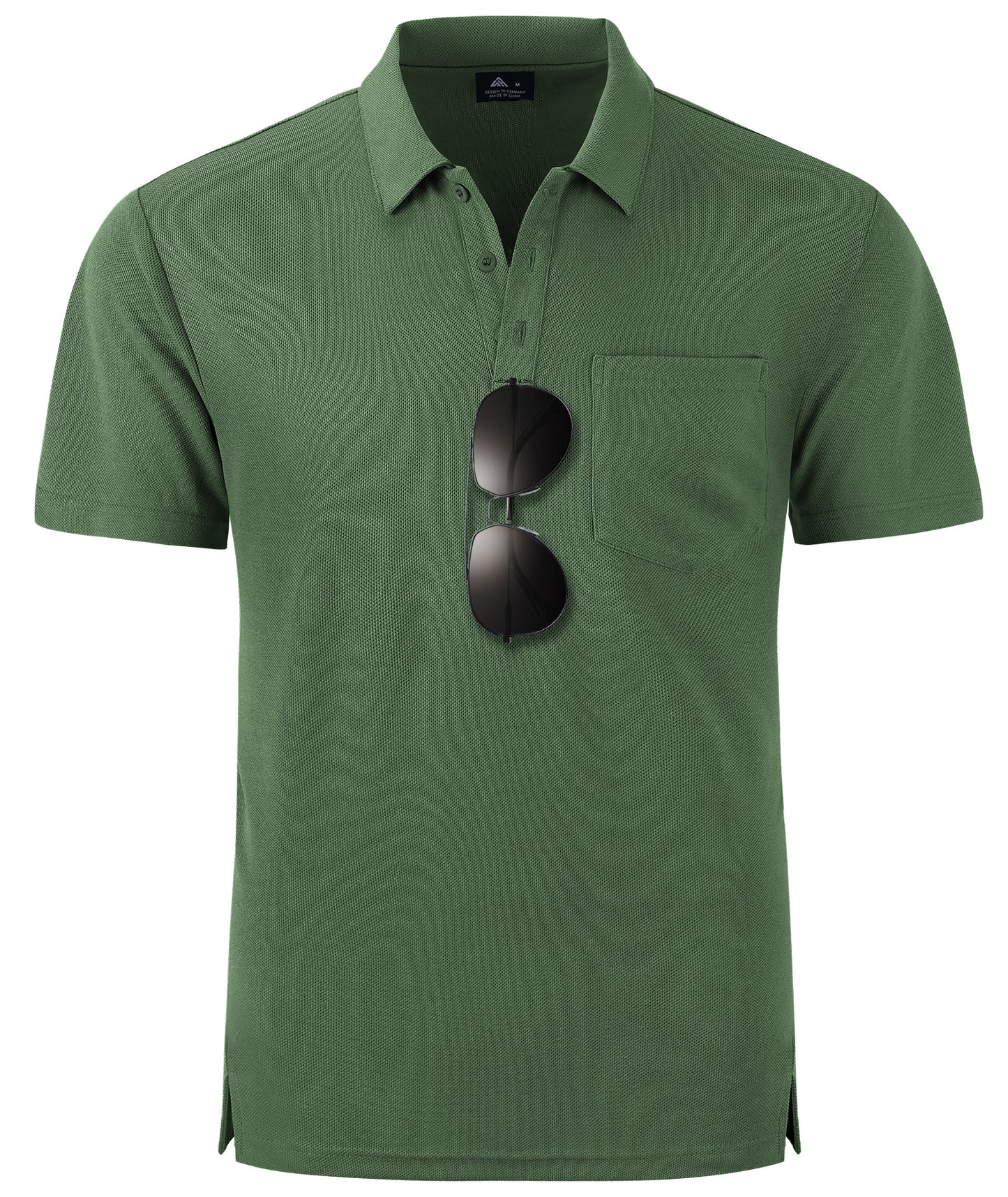 Textured Pocket Golf Polo