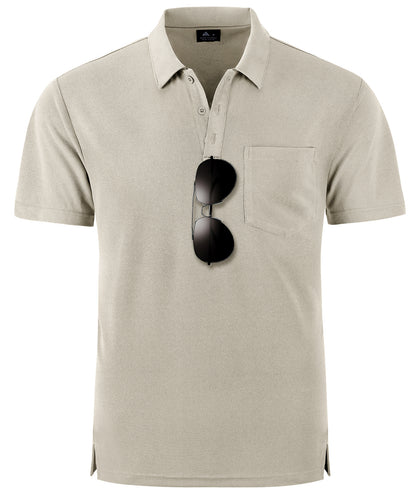 Textured Pocket Golf Polo