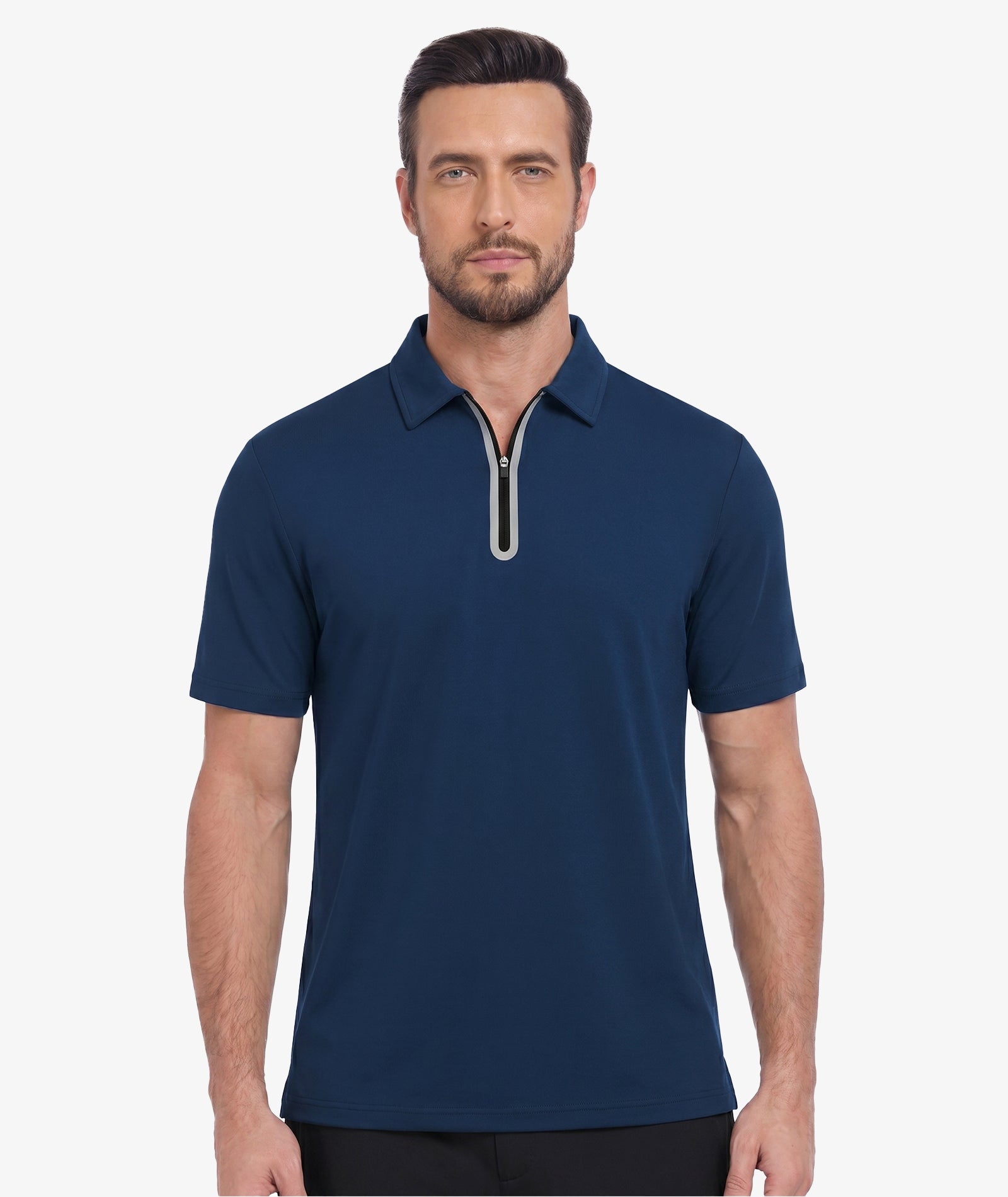 Zip Collar Performance Polo | Zitysports – zitysports