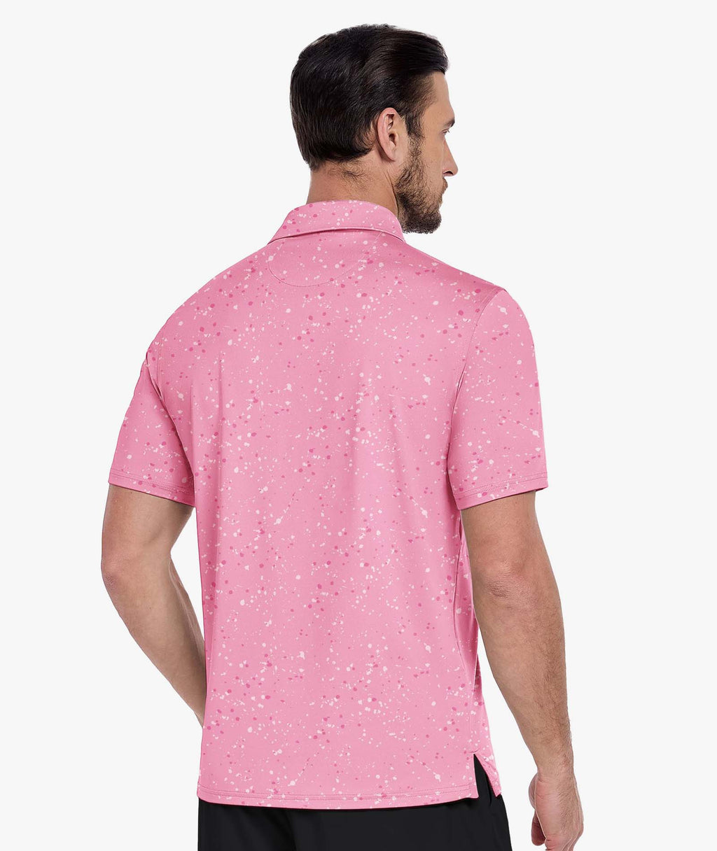 Pink Splash Polo