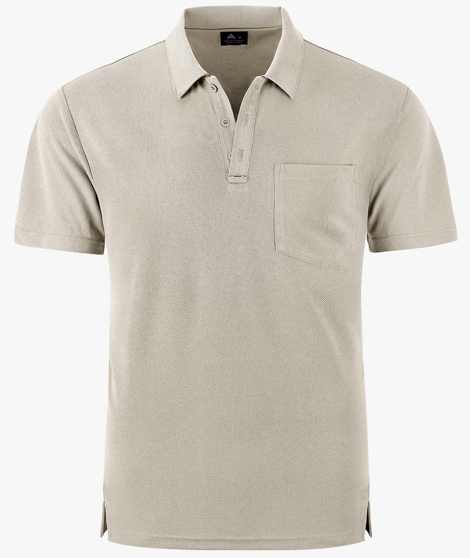 Textured Pocket Golf Polo