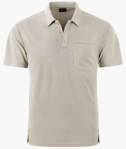 Textured Pocket Golf Polo