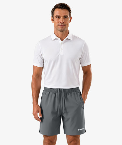 Shorts zippés pour homme